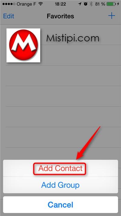 Favorites Widget pour iOS : Ajouter vos contacts favoris sur votre page Aujourd’hui Favorites Widget 3