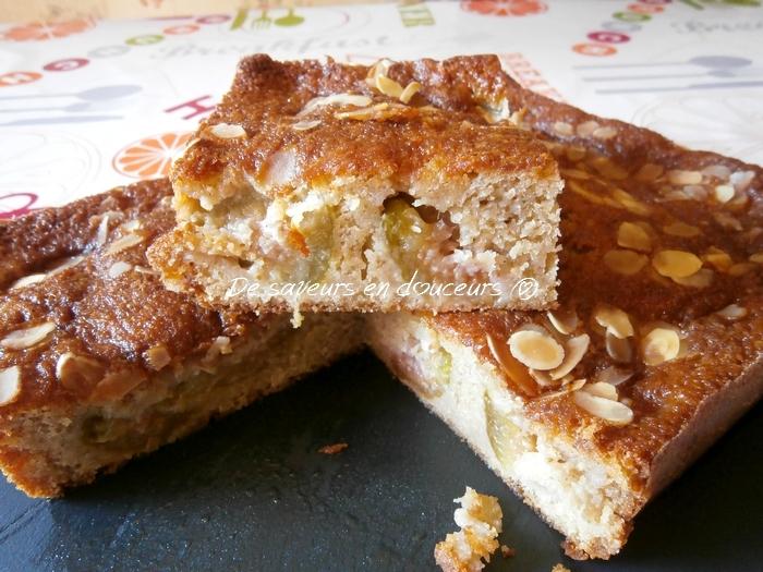 Moelleux aux figues fraîches et aux amandes Moelleux aux figues fraîches et aux amandes