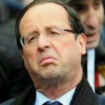 Hollande nous prépare encore un train de réformettes et de pipeau musclés grimace hollande droite