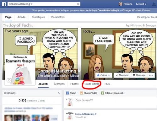 Le Mini Guide pour obtenir plus de prospects avec un Blog – Partie 6 email facebook