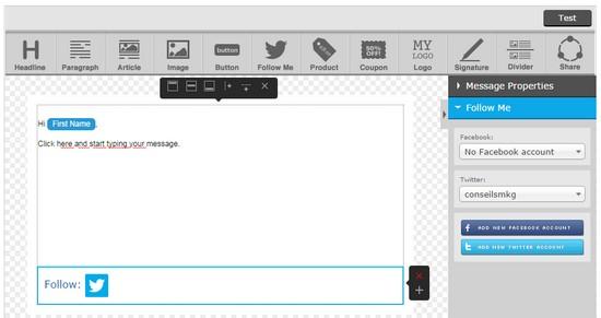 Le Mini Guide pour obtenir plus de prospects avec un Blog – Partie 6 bouton twitter