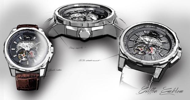 Griffin Emblem, l'art se prote au poignet Griffin Emblem