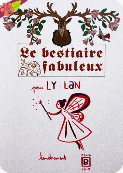 Le bestiaire fabuleux, dédicace de Régis Lejonc Le bestiaire fabuleux, dédicace de Régis Lejonc