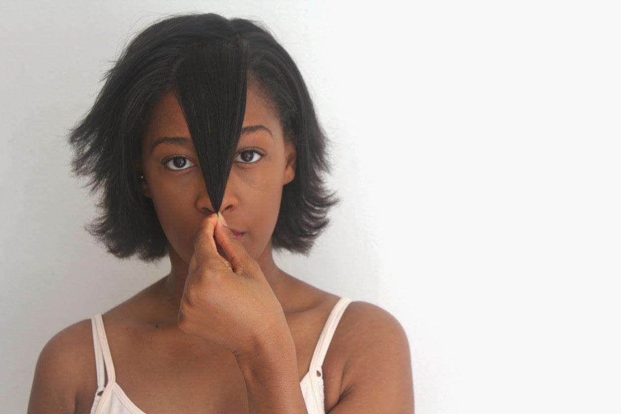 Mon big chop. Mon big chop.