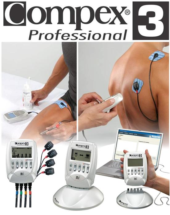 Compex 3 Professional, l’électrostimulateur référence des thérapeutes