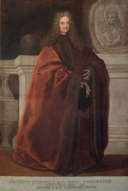 La famille Barbarigo Portrait de Antonio Barbarigo, vers 1690 par Johan Karl Loth