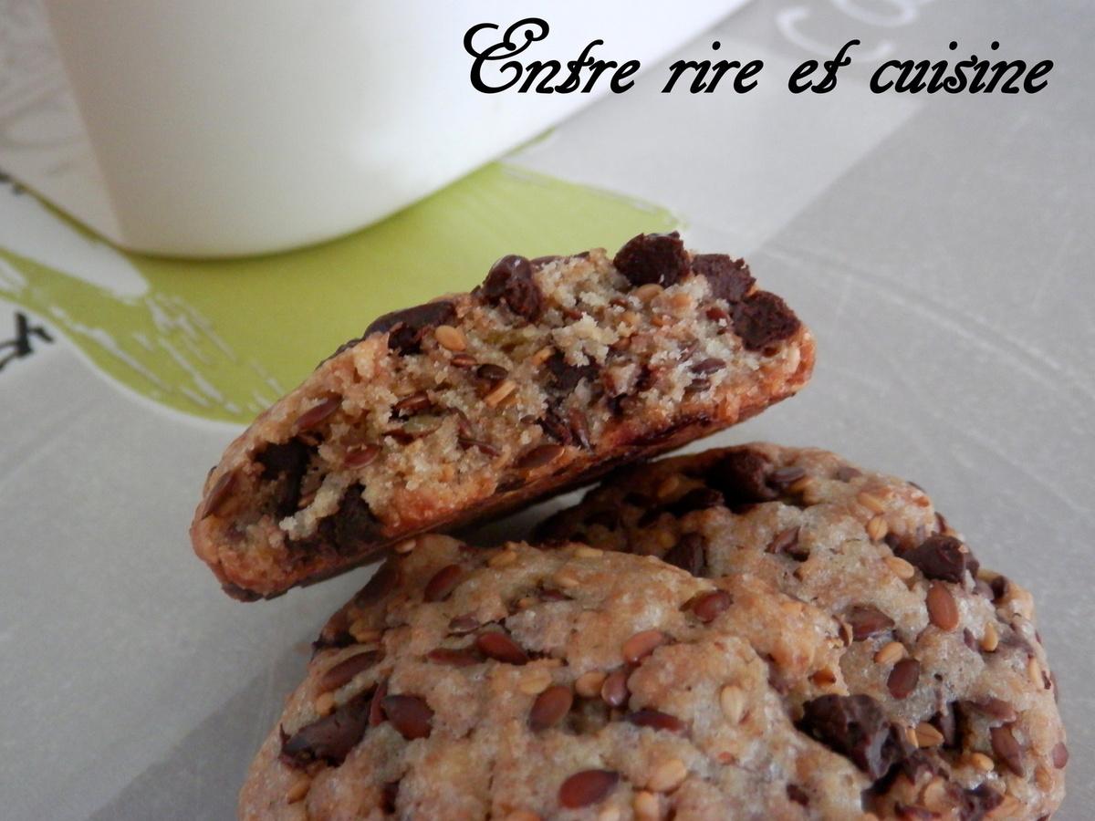 Cookies aux graines de lin - riches en Oméga 3 Cookies aux graines de lin - riches en Oméga 3
