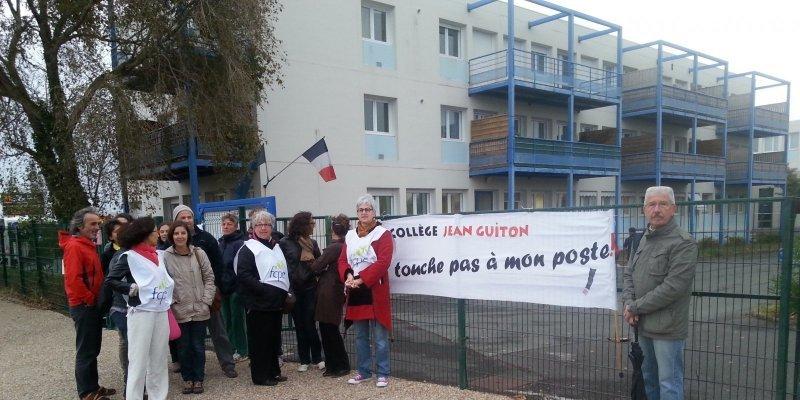 Lagord en Charente-Maritime : le collège Jean-Guiton paralysé par la grève