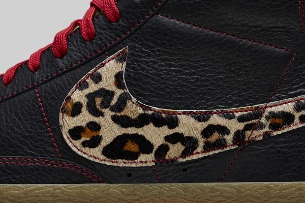 Nike Blazer Mid Premium Vintage “Safari” Collection nike-blazer-mid-black-Safari-leopard