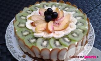 Cheesecake sans cuisson aux Fruits