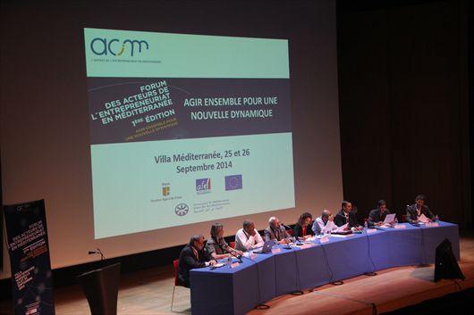 Première édition du Forum des acteurs de l'entrepreneuriat en Méditerraneé: En route pour une nouvelle dynamique d'actions en Méditerranée!