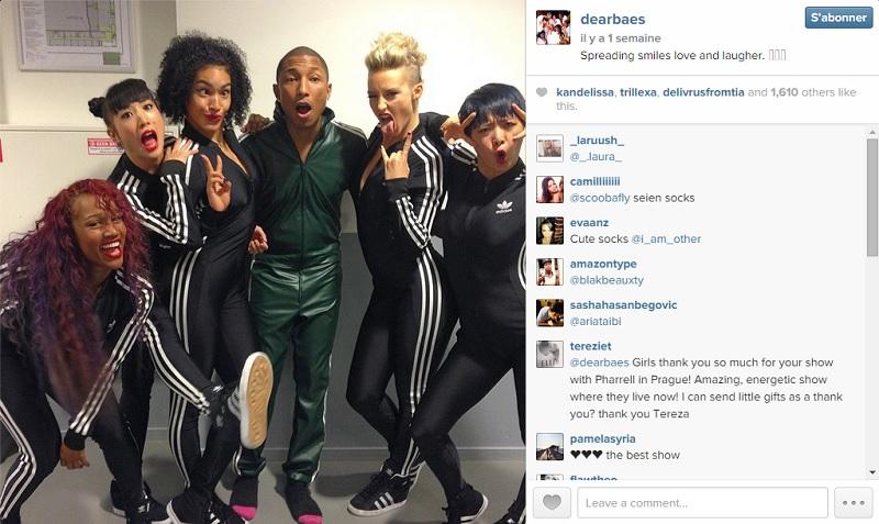 photo Pharrell Williams GIRLS Adidas Originals 2
