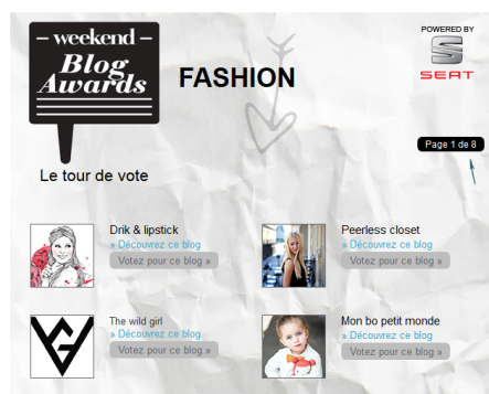 1 vote = 1000 merci ! Aidez-moi à gagner les WeekEnd Blog Awards (Le Vif) Capture45