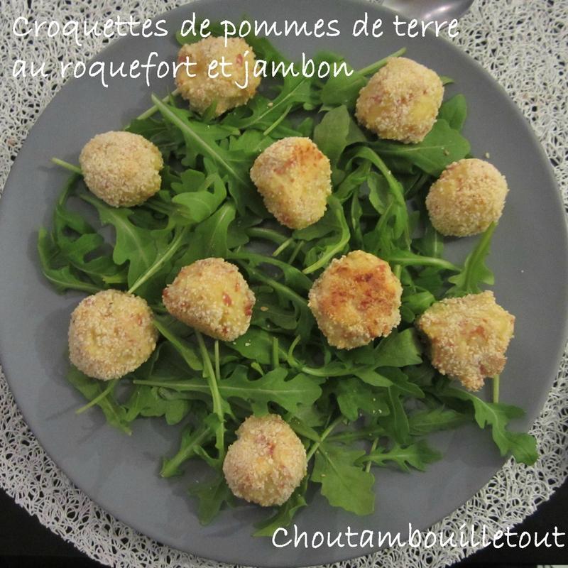 croquettes patates roquefort