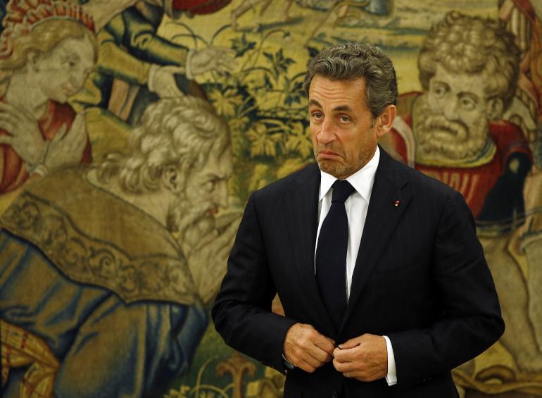 Nicolas Sarkozy, en mai 2014. 