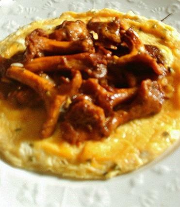 omelettes aux girolles