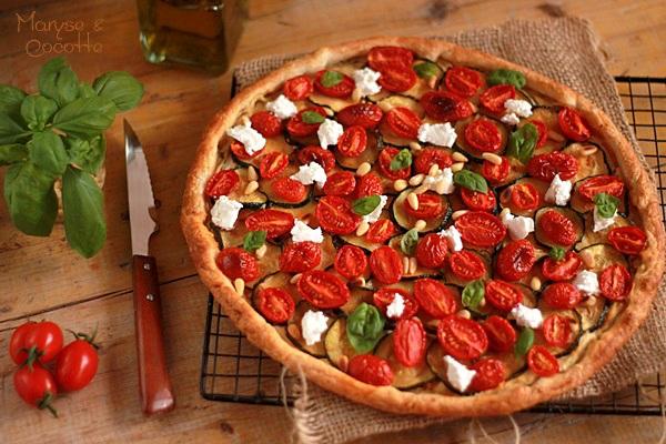 Tarte Courgettes & Tomates Cerises IMG_6767