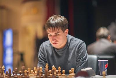  Le Grand Prix d'échecs de Bakou : Dmitry Andreikin - Photo © Anastasiya Karlovich 
