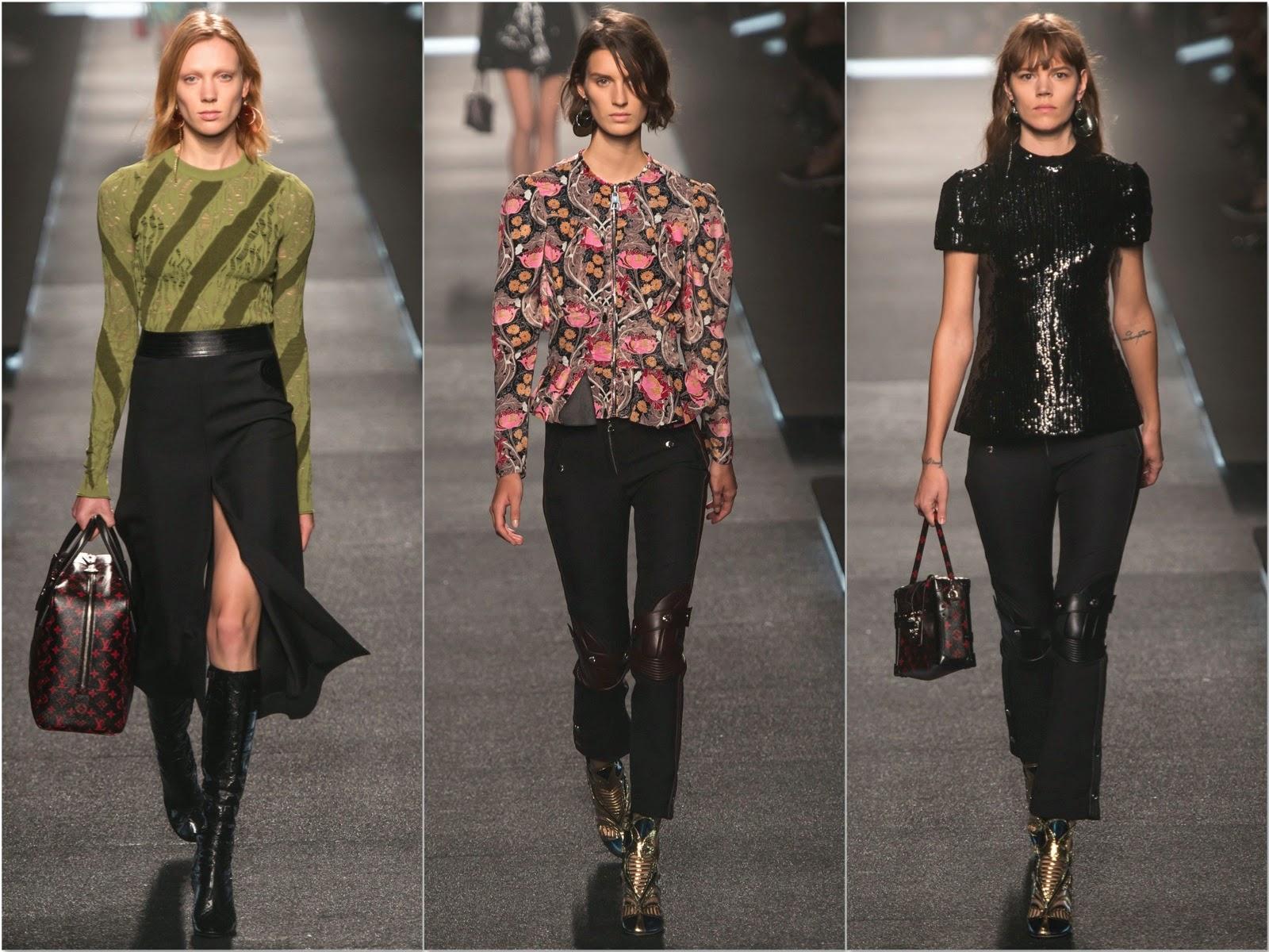 L'esprit senventies de Louis Vuitton par Nicolas Ghesquière... L'esprit senventies de Louis Vuitton par Nicolas Ghesquière...