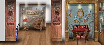 L’Antiquaire Jean Luc Ferrand, devenu Décorateur d’Intérieur par altruisme ! 4) Vue C