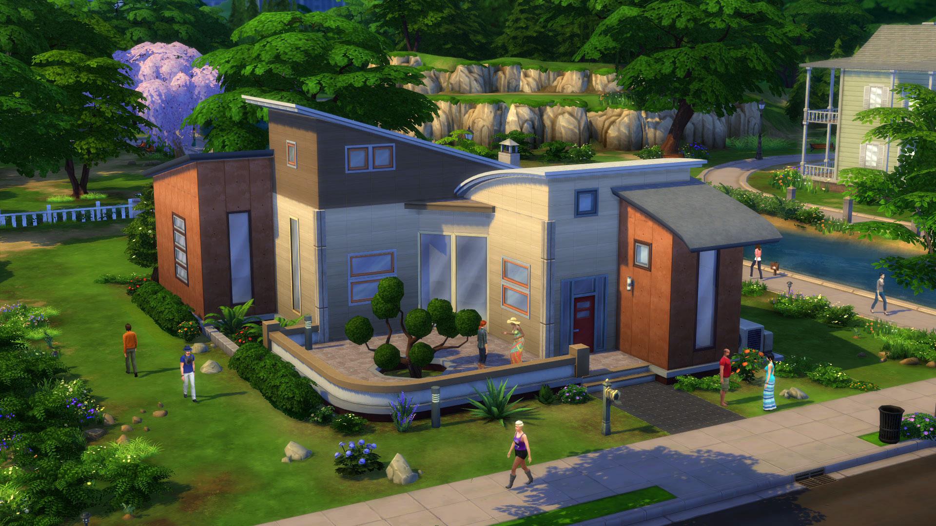 Jolie villa à vendre : 40€ sans frais de notaire – Les Sims 4 Jolie villa à vendre – 40€ sans frais de notaire