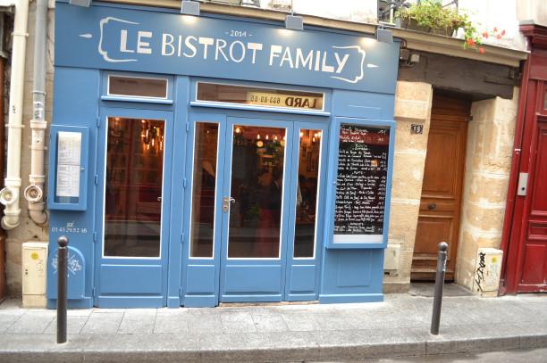 La façade du Bistrot Family / Copyright Julien Tissot