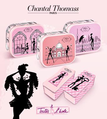 Chantal Thomass et boîtes Delacre