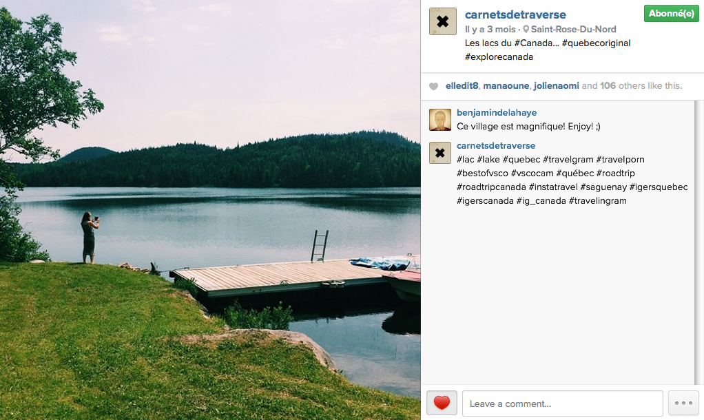 10 comptes Instagram à suivre pour partir en voyage