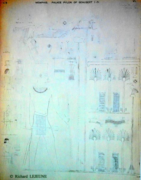 SALLE 5 - VITRINE 6, CÔTÉ SEINE : 22. DE LA PERCEPTION DU PALMIER-DATTIER AU SEIN DES CROYANCES PHYTO-RELIGIEUSES ÉGYPTIENNES : LA RÉGÉNÉRATION DES DÉFUNTS Relief-d-Apries.jpg
