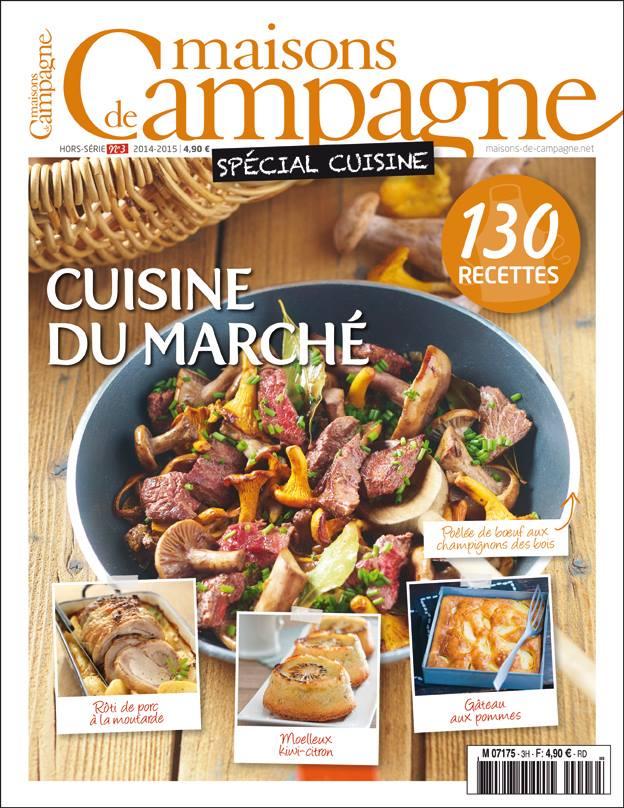 Nouveau numéro DE MAISONS DE CAMPAGNE, HORS SÉRIE SPÉCIAL CUISINE , N°3 ! couverture