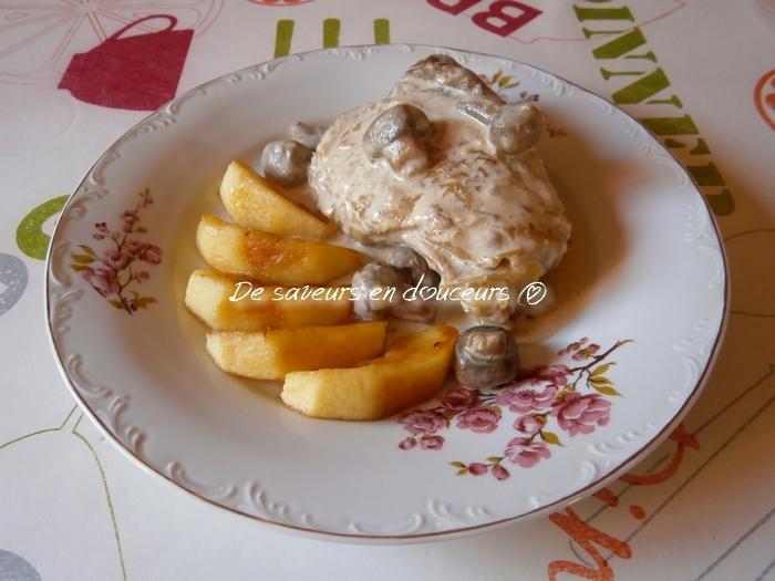 Poulet à la normande Poulet à la normande