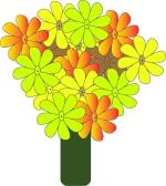 Illustrator : comment faire tourner un élément autour d'un axe fleur jenny