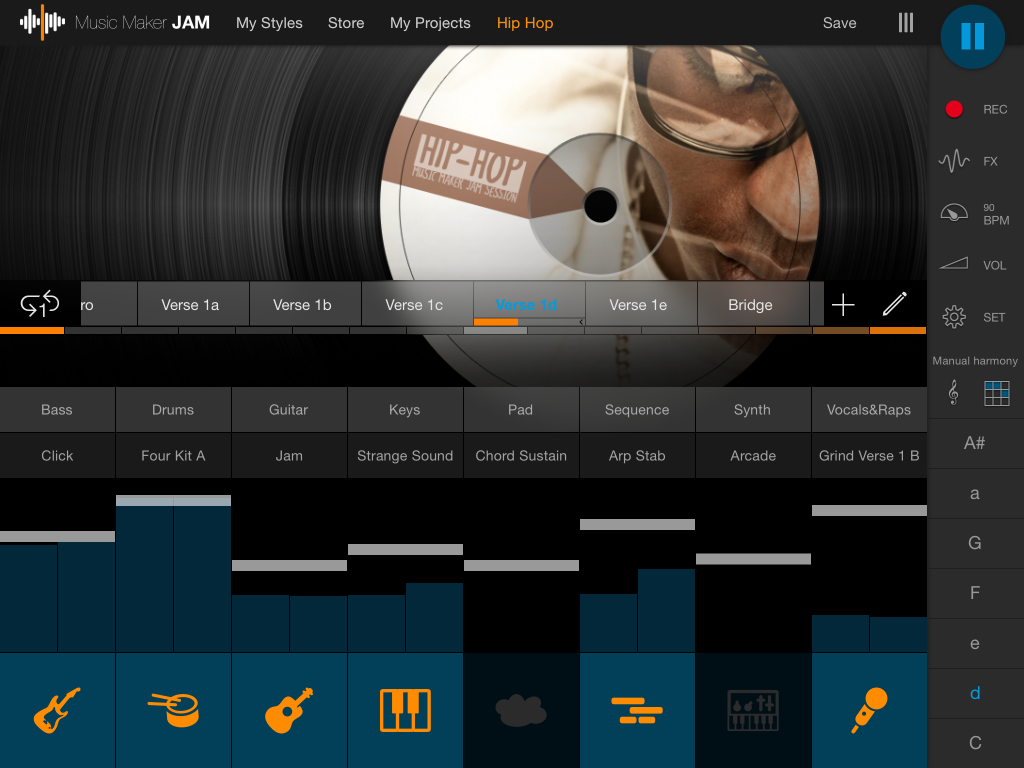 MusicMakerJam iPad 1024x768