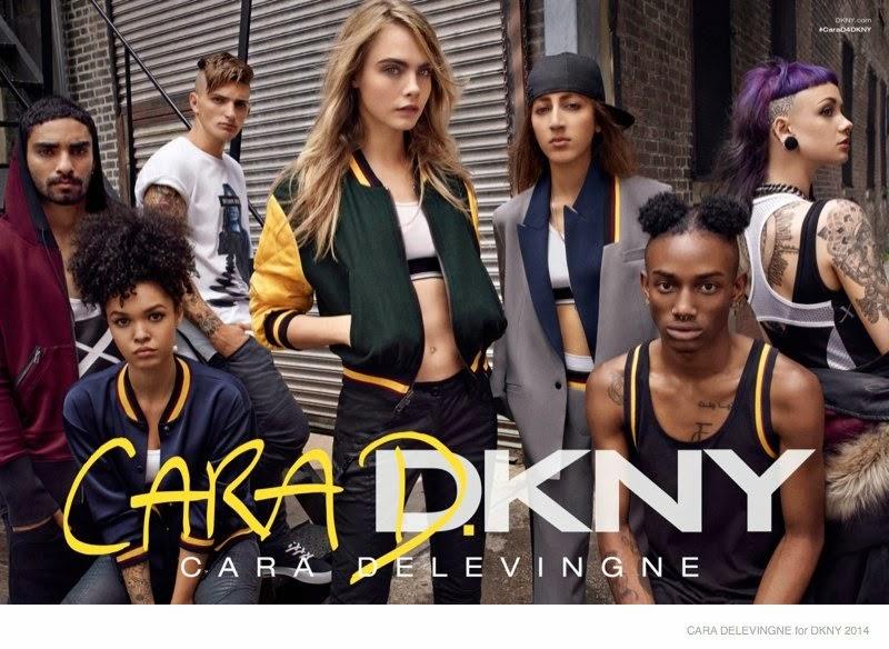 La collection Cara Delevingne pour DKNY...