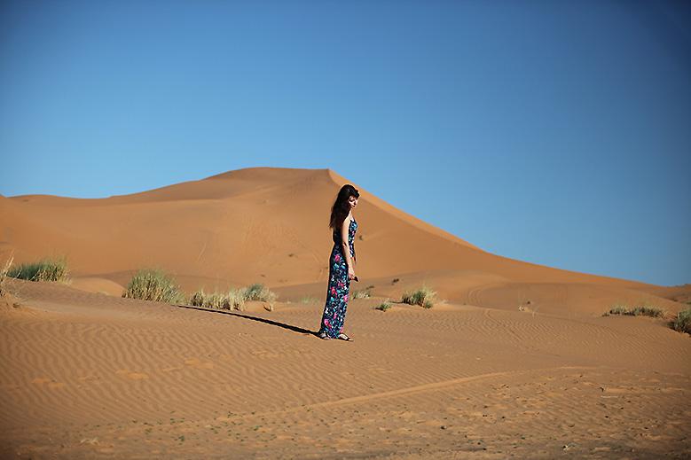 shooting mode merzouga Oasis dans le désert