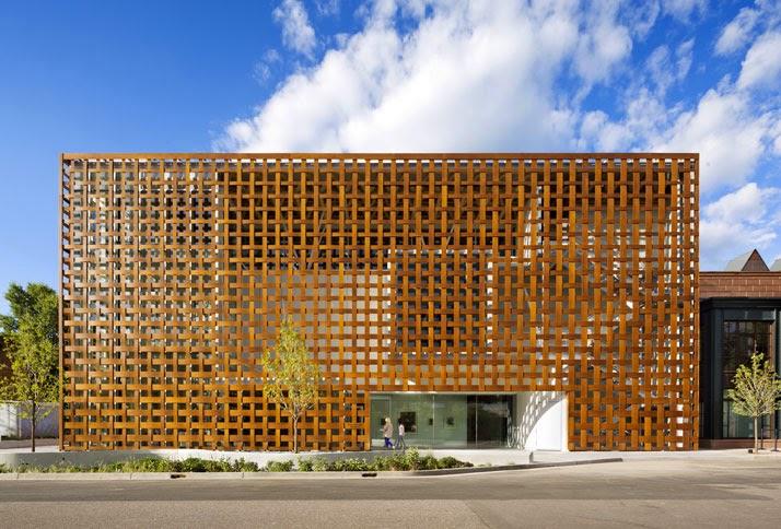 Shigeru Ban habille délicatement le nouveau Aspen Art Museum, au Colorado - Architecture