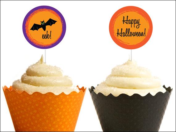 Sélection DIY Halloweenesque. cupcake toper