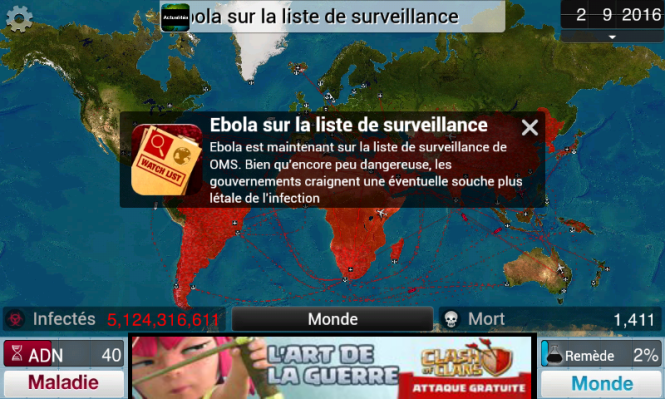 Ebola éradiquera la population mondiale en 2017 Ebola éradiquera la population mondiale en 2017
