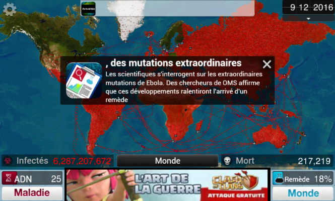 Ebola éradiquera la population mondiale en 2017 Ebola éradiquera la population mondiale en 2017