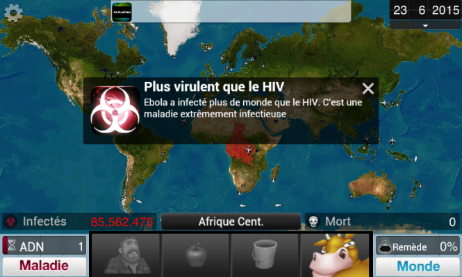 Ebola éradiquera la population mondiale en 2017 Ebola éradiquera la population mondiale en 2017