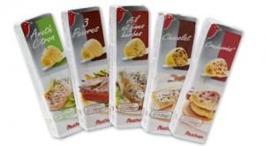 Le beurre aux pépites de chocolat Auchan est sorti en décembre 2014. PVC :  1,10 € les 100 g.