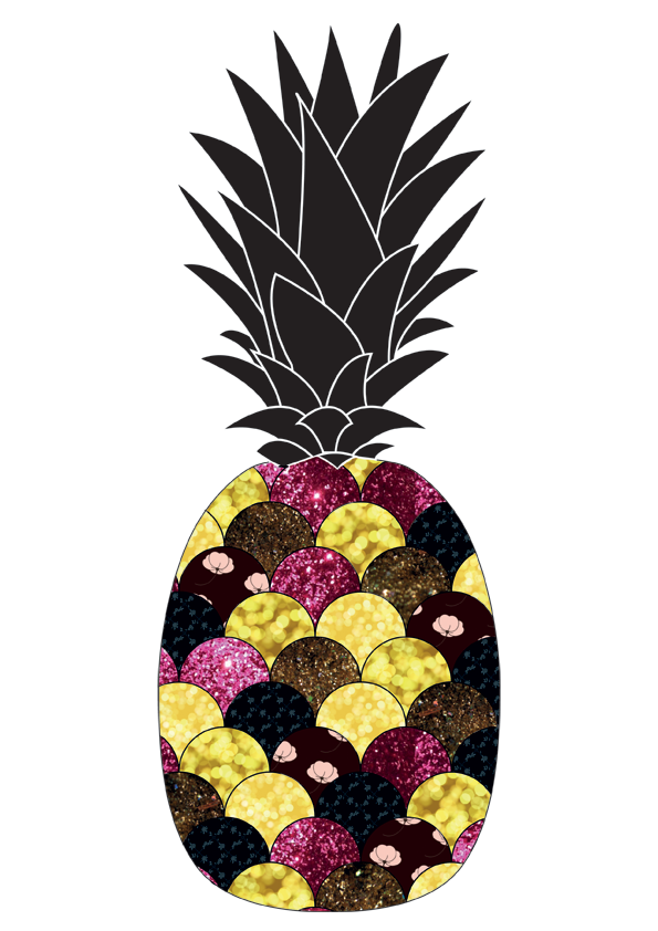 printable ananas, affiche ananas, pineapple printable