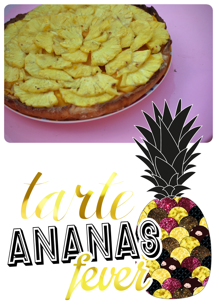 tarte ananas, cook design, layer food
