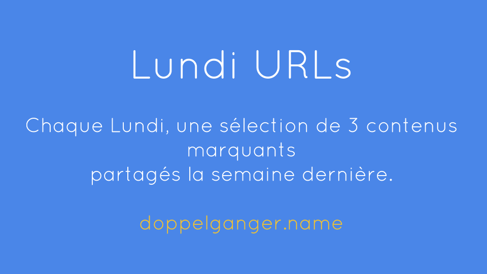 Lundi URLs #3 : recrutement pour les résultats, suivre les candidats, #dreambig Lundi URLs #3 : recrutement pour les résultats, suivre les candidats, #dreambig