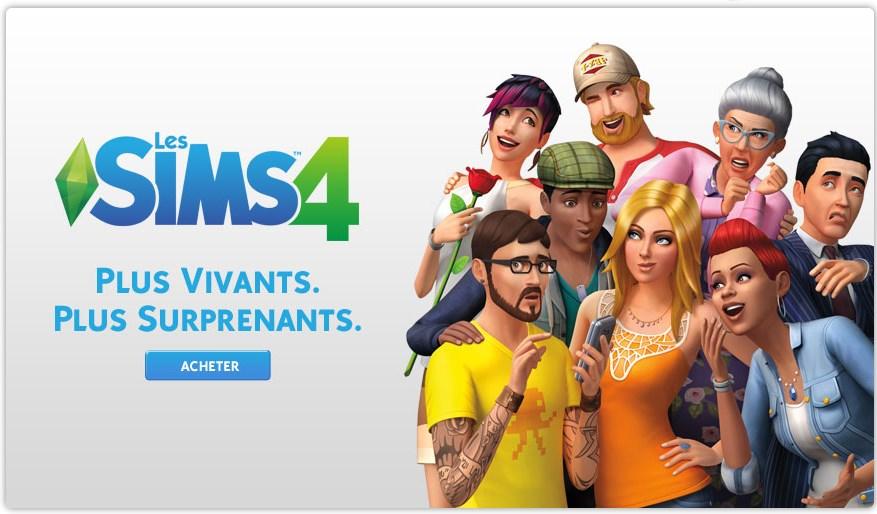 Jolie villa à vendre – 40€ sans frais de notaire Les Sims 4 - Plus vivants, plus surprenants