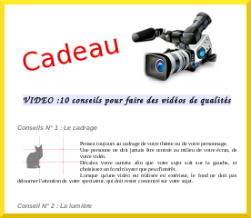10conseilsvideo Newsletter conception video.fr