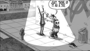 Nos quartchiers ont du talent just think of it as a tax