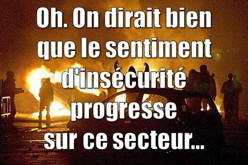 Nos quartchiers ont du talent sentiment d'insécurité