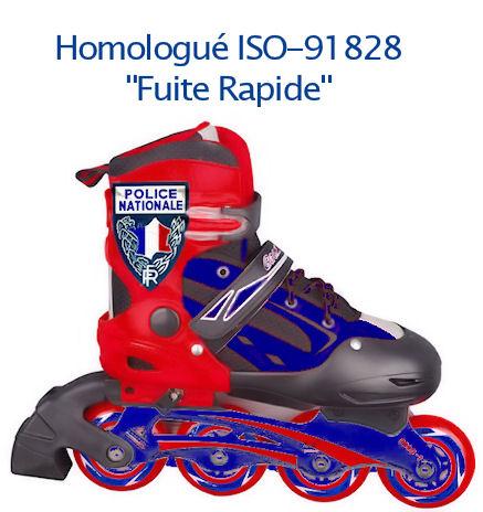 Nos quartchiers ont du talent Rollers Police Nationale