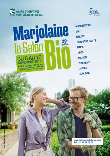 Marjolaine, un salon bio à Paris du 8 au 16 novembre 2014